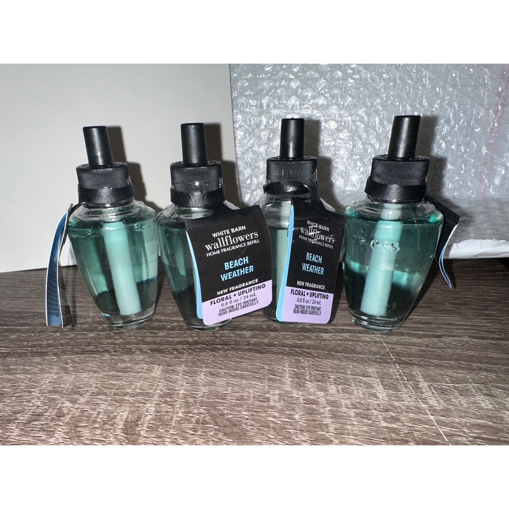 Bath and Body Works White Barn Wallflowers Beach Weather Fragrance Refills
